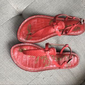 Sam Edelman sandals orange 8